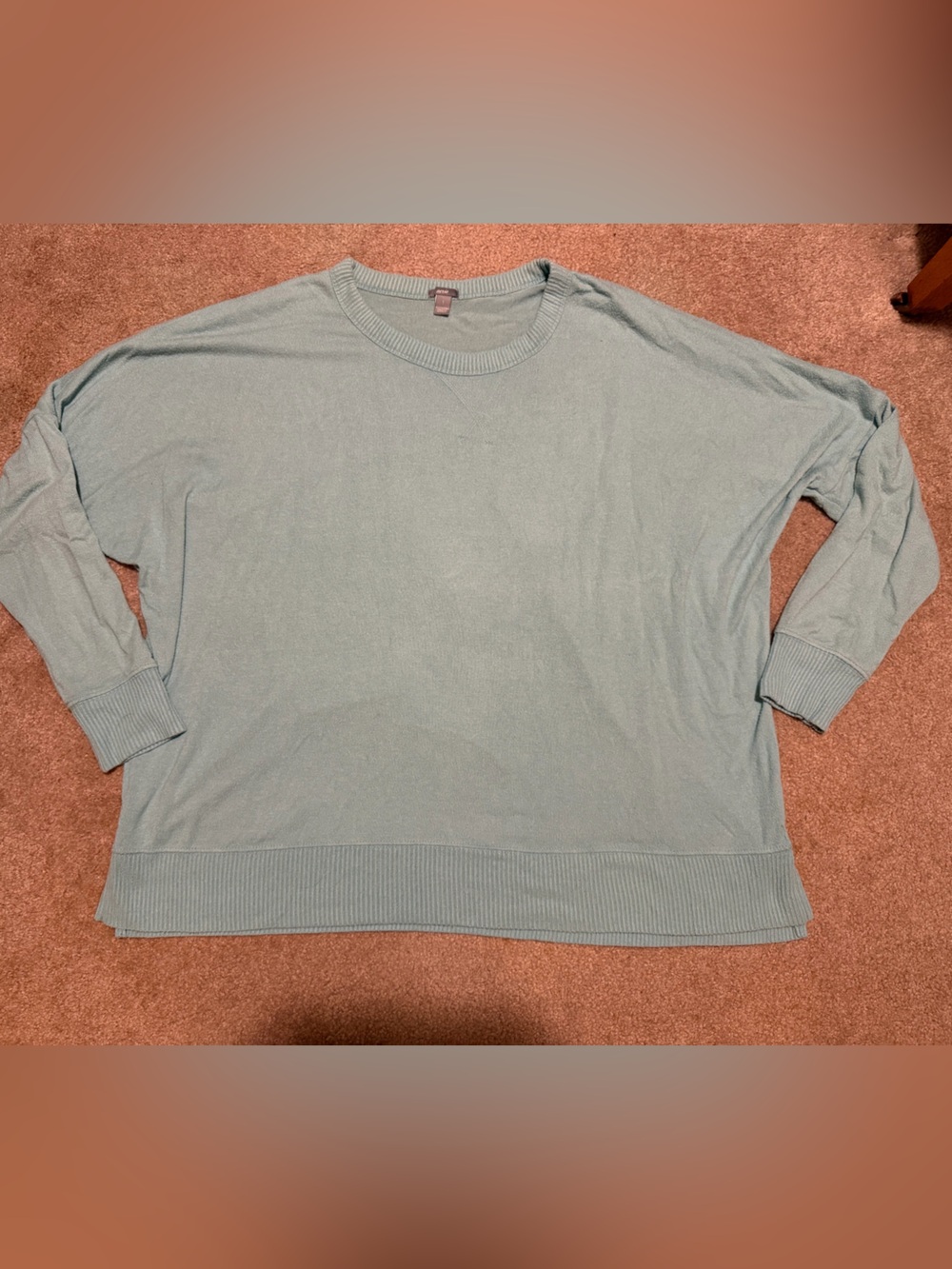 Women’s Aerie Crewneck Lightweight Sweater - Light Sage Green